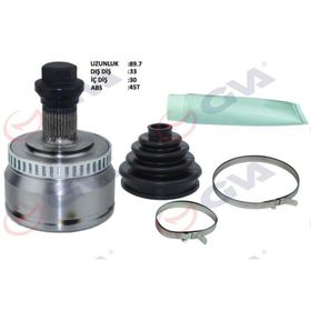 Gva 4475120K A4-Passat 1.8T 96-01 Absli 45 Diş 33X30x53 cm 92 mm Dış Aks Kafası