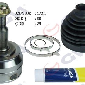 Gva 4475210K Transporter T5 2.5 Tdi 04-10 Axd 38X29x63 cm 172.5 mm Dış Aks Kafası