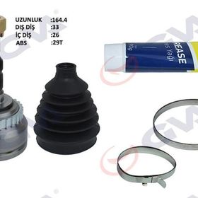 Gva 4490110K Vectra B 1.6İ-1.8İ-2.0İ 95-03 Absli 29 Diş 33X25x52 cm 164.5 mm Dış Aks Kafası