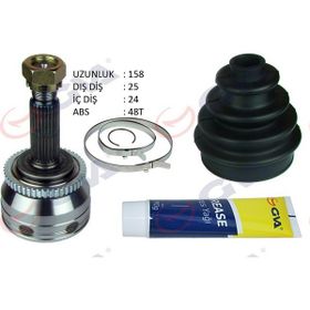 Gva 4491020K Hyundai İ-20 1.4CRDİ 08-15 90HP Absli 48 Diş 25X24x52.6 cm 158 mm Dış Aks Kafası
