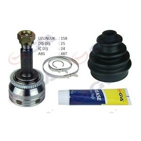 Gva 4491020K Hyundai İ-20 1.4CRDİ 08-15 90HP Absli 48 Diş 25X24x52.6 cm 158 mm Dış Aks Kafası