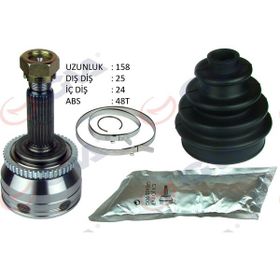Gva 4491020K Hyundai İ-20 1.4CRDİ 08-15 90HP Absli 48 Diş 25X24x52.6 cm 158 mm Dış Aks Kafası
