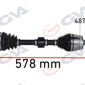 Gva 4491151 578 mm Getz 1.5 Abs'li 48 Diş Sol Komple Aks