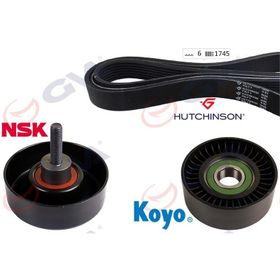 Gva 59A3310 Tourneo Connect-Transtit-Connect 1.8 Di-Tdci 07- Klimalı 6PK Alternatör Gergi Kiti