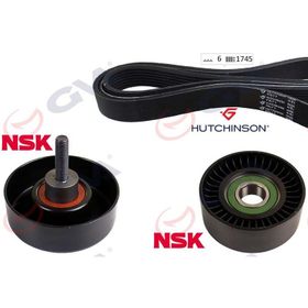 Gva 59A3310 Tourneo Connect-Transtit-Connect 1.8 Di-Tdci 07- Klimalı 6PK Alternatör Gergi Kiti