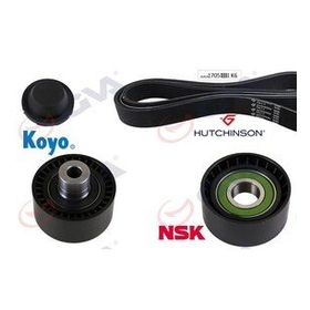 Gva 59A4326 P206-Xsara1.4 Hdi -P407-Berlingo-C5- 1.6 Hdi Klima Kütüksüz Alternatör Gergi Kiti