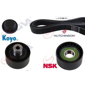 Gva 59A4326 P206-Xsara1.4 Hdi -P407-Berlingo-C5- 1.6 Hdi Klima Kütüksüz Alternatör Gergi Kiti