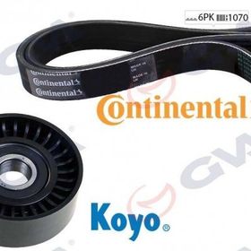 Gva 59A7509 Caddy III 10 Golf V-VI-Plus 07 Passat 05 1.6-2.0 Kütüksüz Alternatör Gergi Kiti