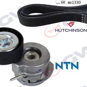Gva 59A9030 Corsa D 06 Meriva B 10 1.3 Cdti K016PK1328 Kütüklü Alternatör Gergi Kiti