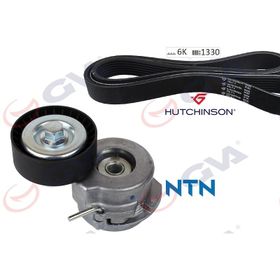 Gva 59A9030 Corsa D 06 Meriva B 10 1.3 Cdti K016PK1328 Kütüklü Alternatör Gergi Kiti