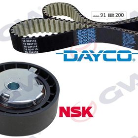Gva 59T3521 091X200 cm Focus I-II 98 Cmax-Mondeo IV 07 Connect 02 1.8 Tdci Eksantrik Gergi Kiti