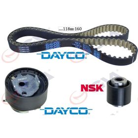Gva 59T4340D 118X160 cm P208-P301-P308-P2008 13 C-Elysee-C3-C4-DS3 13 1.2 V Eksantrik Gergi Kiti