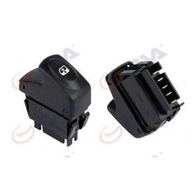 Gva 8011002 Sağ Megane I-Clıo II 98-05 5 Fiş-Tekli Cam Açma Anahtarı