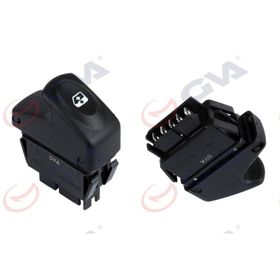 Gva 8011003 Sol Megane I-Clıo II 98-05 5 Fiş-Tekli Cam Açma Anahtarı