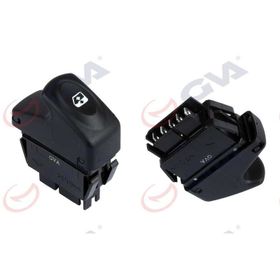 Gva 8011003 Sol Megane I-Clıo II 98-05 5 Fiş-Tekli Cam Açma Anahtarı