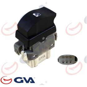 Gva 8011006 Megane 2-Laguna 2 R-L BM--Tekli Arka Cam Açma Anahtarı