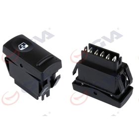 Gva 8012001 Ön Sağ Renault 19 -Master Tekli Cam Açma Anahtarı
