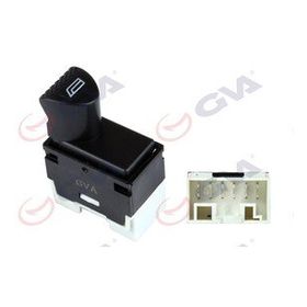 Gva 8021001 Fıat Albea Sol Kapı Sol Cam Tekli Sürücü Cam Açma Anahtarı