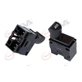 Gva 8021002 Fıat Albea Sol Kapı Sağ Cam Tekli Sürücü Cam Açma Anahtarı