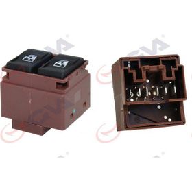 Gva 8023002 Fıat SLX Çiftli Cam Açma Anahtarı