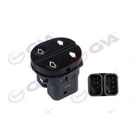Gva 8035001 Fusion 02 - Connect 02 Sol Çiftli Sürücü Cam Açma Anahtarı
