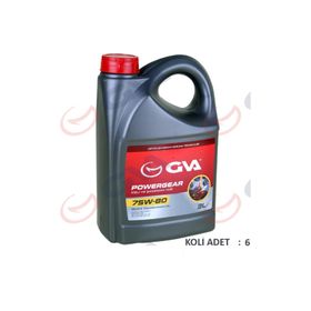 Gva 9920742 3 lt 75W80 API GL-5 Şanzıman Yağı