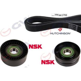 Gva K017PK1793 Master II 1.9-2.5 DCİ 02 Laguna II 1.9 DCİ-2.0 16V 02 Kütüksüz Alternatör Gergi Kiti