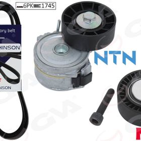 Gva K026PK1708 C5 01-04 -Xantia 99-03 -P206 00 P406 98-04 -P607 2.0 HDİ Kütüklü Alternatör Gergi Kiti