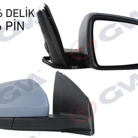 Gva VM-6390EHPR VW Polo 17- Elektrikli Isıtmalı Sinyalli Astarlı Konveks Sağ Dış Dikiz Aynası