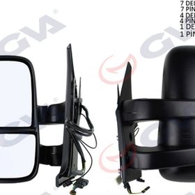 Gva VM-6950EHSL Daily 06 Elektrikli Isıtmalı Kısa Kol Sinyalli Konveks Sol Dış Dikiz Aynası
