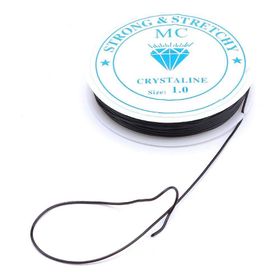 Gvn Art 1 mm Siyah Lastik Misina