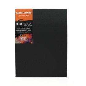 Gvn Art %100 Pamuklu 310 gr 20x30 cm Siyah Tuval