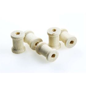 Gvn Art 10x15 mm 10x15 mm 4 Adet Maket Ahşap Makara