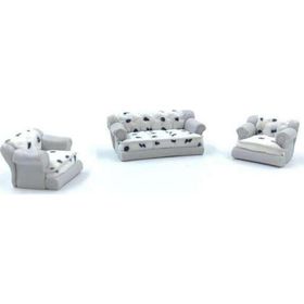 Gvn Art 1:50 Ölçek Koltuk Takımı N:SF-180 Maket