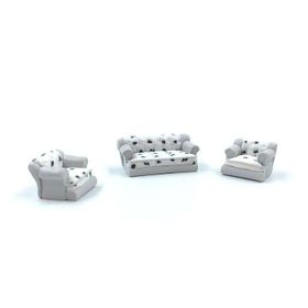 Gvn Art 1:50 Ölçek Koltuk Takımı N:SF-180 Maket