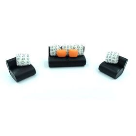 Gvn Art 202249 Koltuk Takımı 1:50 3 Parça N:Sf-106 Maket
