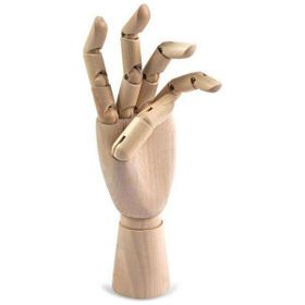 Gvn Art 25 cm Ahşap Model El Mankeni