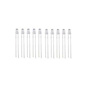 Gvn Art 3 mm Kırmızı 1.9-2.1 Volt 10 Adet Maket Led