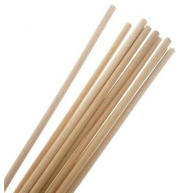 Gvn Art 4 mm x 50 cm 10’lu Yuvarlak Bambu Çıta