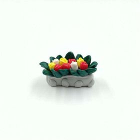 Gvn Art 5587267 N:HP-512 35x20 mm Maket Saksıda Çiçek
