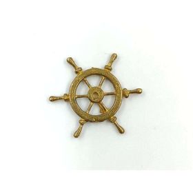 Gvn Art 5734351 Pirinç Gemi Dümen Çarkı 19 mm N:17C Maket