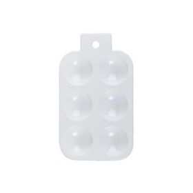 Gvn Art 8,8x13 cm F0054 Plastik 6 Godeli Dikdörtgen Boya Paleti