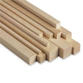 Gvn Art Balsa Çıta 10x10 mm 50 cm Maket