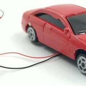 Gvn Art Işıklı 9V Araba 1:75 Ölçek EC75-3 Maket