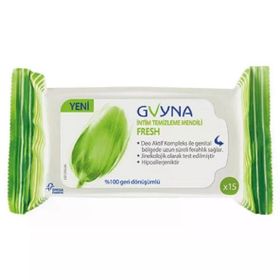 Gvyna Pharma İntim 15 Yaprak Temizleme Mendili