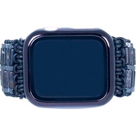 Gwelry Coal Wrap Jr 38/41 mm Apple Watch Uyumlu Siyah Unisex Akıllı Saat Kordon