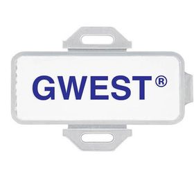 Gwest 1527 GET-2 20x45 mm Beyaz Kablo Bağı Etiket Taşıyıcı