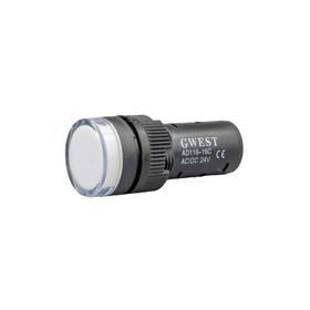 Gwest 16C-24V-B 24V 16 mm Beyaz Ledli Sinyal
