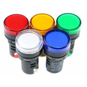 Gwest 16C-24V-M 24V 16 mm Mavi Ledli Sinyal