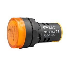 Gwest 22-110V-S 110V 22 mm Sarı Led'li Sinyal Lambası